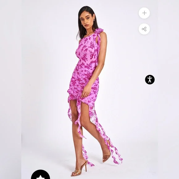 Misscircle Dresses | Fushia Miss Circle Dress | Color: Pink | Size: M | Sandyh1990'S Closet Misscircle Dresses | Fushia Miss Circle Dress | Color: Pink | Size: M | Sandyh1990'S Closet